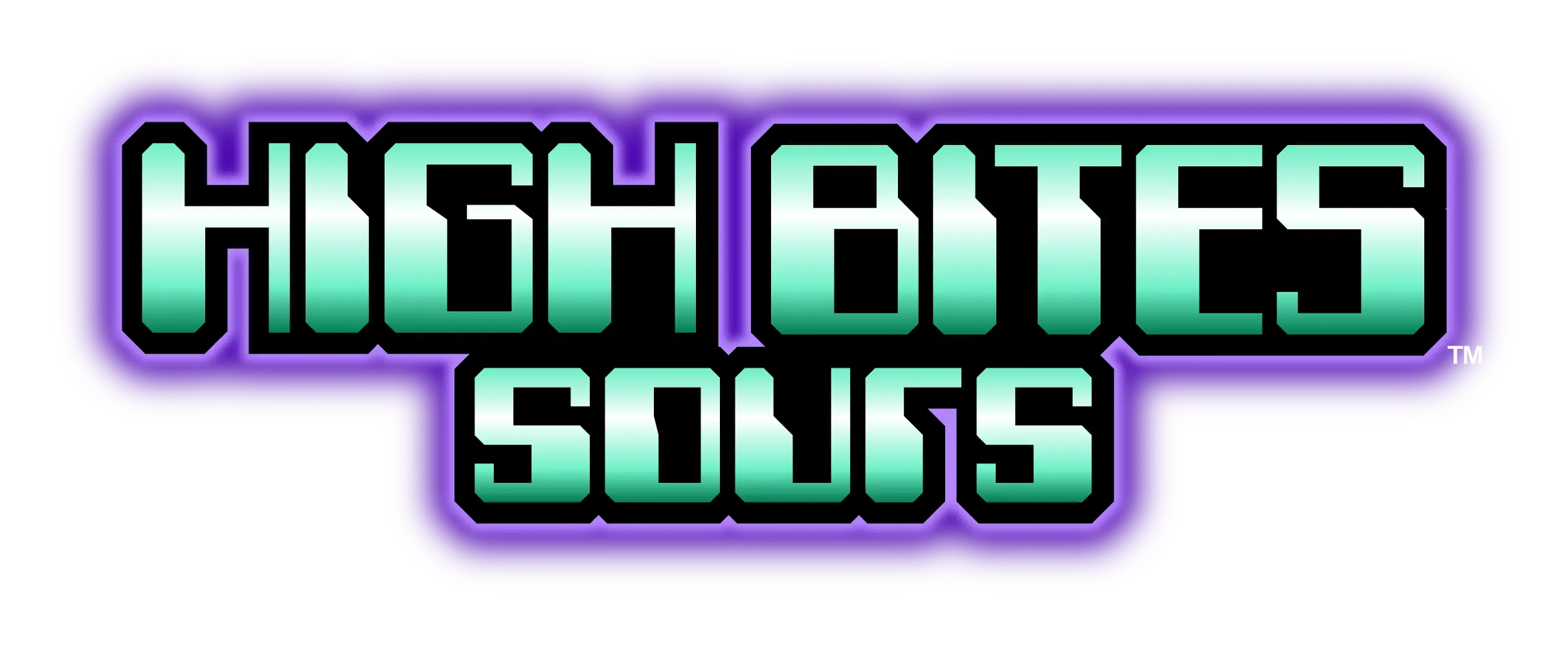 purple and green logo with the words high bits souss representing a dispensary